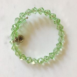 ALEX AND ANI CRYSTAL BANGLE IN MINT GREEN🌿